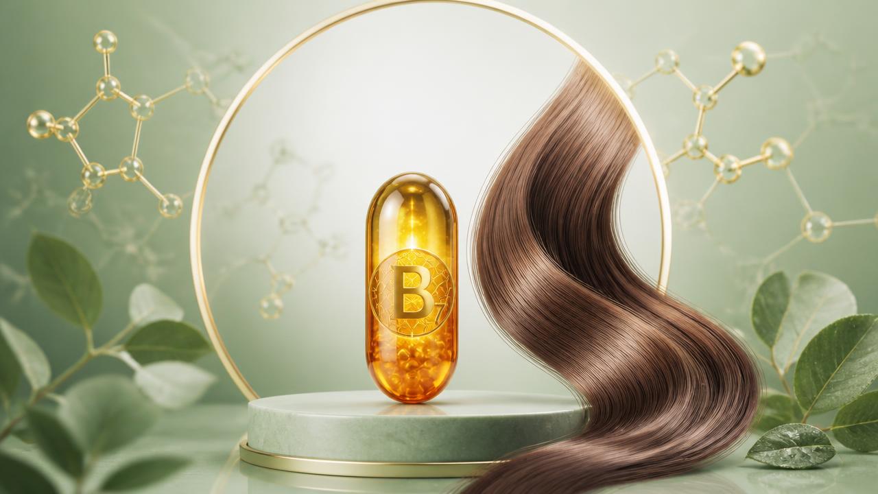 Biotina para cabelo: o que a ciência diz sobre crescimento e fortalecimento